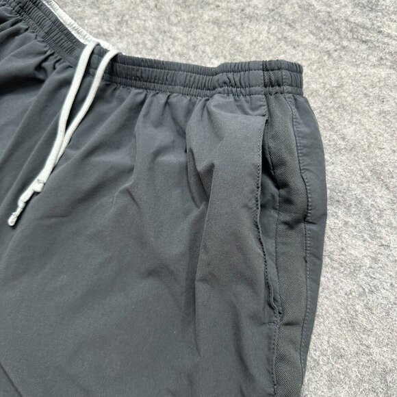 Nike Running Shorts Men L Gray 9" Brief Liner Stretch 506300 - Picture 3 of 16